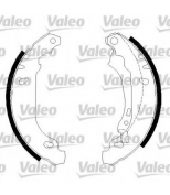 VALEO - 562647 - Колодки задние барабанные (маленькие без ABS) LOGAN тормозная система  180х42