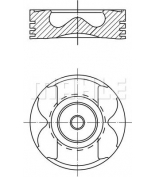 KNECHT/MAHLE - 0040200 - Поршень двигателя: MB W163/220/463 4.0CDI M628 5-8Cyl