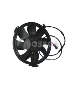 OSSCA - 00916 - Вентилятор радиатора (300Watt- 280mm) / AUDI A4, A6, A8; FORD Galaxy; SEAT Alhambra; VW Passat V, Sharan 1.6-2.8 94~