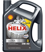SHELL 550027324 Масло моторное Helix ultra 5w-40 smcf 4л Синтетика
