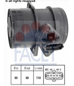 FACET - 101266 - Расходомер воздуха Hyundai 2.9CRDI 03-