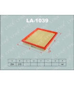 LYNX - LA1039 - Фильтр воздушный DAEWOO Espero 1.5-2.0/Nexia 1.5 95-97