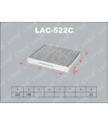 LYNX - LAC522C - Фильтр салонный угольный HONDA Civic 95-10/CR-V 95-02/Insight 00-06