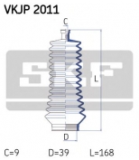 SKF - VKJP2011 - Комплект пылника  рулевое управление