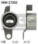 SKF - VKM17302 - Ролик натяжителя ремня