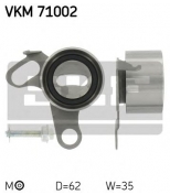 SKF - VKM71002 - Ролик натяжителя VKM71002