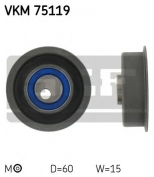 SKF - VKM75119 - Ролик натяжителя ремня