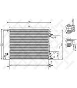 STELLOX - 1045031SX - Радиаторы кондиционера™STELLOX
