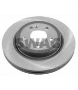 SWAG 10921921 Диск тормозной передний вентилируемый MB ML320