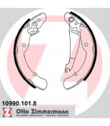 ZIMMERMANN - 109901018 - Комплект тормозных колодок
