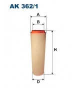 FILTRON AK3621 Фильтр воздушный AK 362/1