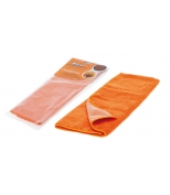 AIRLINE ABA04 Салфетки из микрофибры и коралловой ткани (оранжевая) 40х40 см.