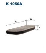 FILTRON - K1050A - Фильтр салонный угольный k1050a
