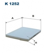 FILTRON - K1252 - Фильтр салонный Renault koleos 08
