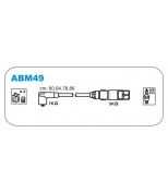 JANMOR - ABM49 - Комплект проводов Audi,VW, Seat, Skoda 1.6, 2.0 96