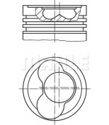 KNECHT/MAHLE - 0305911 - Поршень, комплект