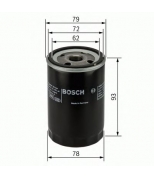 BOSCH - 0451103363 - Фильтр масляный FORD Mondeo/S-MAX/Focus 2.0SCTI/2.3 07-   MAZDA 3/6/MPV/Tribute 1.8/2.0/2.3/3.0 02-...