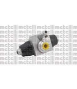 METELLI - 040608 - Цилиндр тормозной AUDI 100/80/SIAT IBIZA/VW GOLF D=17.46mm