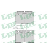 LPR - 05P015 - Колодки торм. дисковые