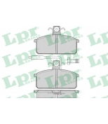 LPR - 05P099 - Колодки торм. дисковые