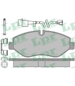 LPR - 05P1297B - Колодки торм. дисковые