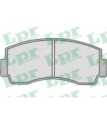 LPR - 05P167 - Колодки торм. дисковые