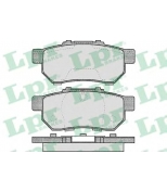 LPR - 05P505 - Комплект тормозных колодок, дисковый тормозной механизм