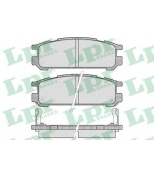 LPR - 05P517 - Колодки тормозные задние (диск) / SUBARU Impeza/Legacy/Forester 1.6-16v/1.8-16v/2.0-16v/2.2-16v 89-4/01