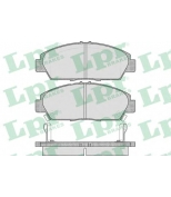 LPR - 05P567 - Колодки тормозные дисковые передние HONDA ACCORD M