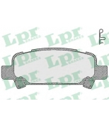 LPR - 05P838 - Колодки диск. зад. Forester/Impreza 2,0