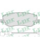 LPR - 05P842 - Колодки торм. дисковые
