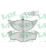 LPR - 05P972 - Колодки торм. дисковые