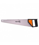 SPARTA 232305 Ножовка по дереву, 400 мм, 5-6 TPI, каленый зуб, линейка, пластиковая рукоятка. SPARTA