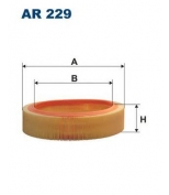 FILTRON - AR229 - Фильтр воздушный RENAULT 9/11/19 1.1-1.4 -96