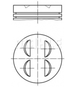 KNECHT/MAHLE - 0831200 - Поршень BMW 5-E39/ 7-E38/ X5 E53 D91,990мм / STD / M62 B44