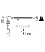BOSCH - 0986357234 - Провода высокого напряж. к-кт VECTRA B
