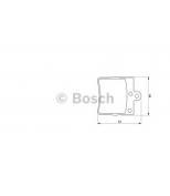 BOSCH - 0986424519 - Тормозные колодки 0986424519