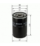 BOSCH - 0986452020 - Фильтр масляный DAIHATSU: ROCKY Hard Top 84-93  RO
