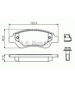 BOSCH - 0986494606 - Колодки тормозные