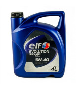 ELF 10150501 Масло ELF Evolution 900 NF 5W40, 4л