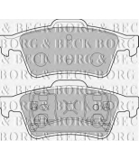 BORG & BECK - BBP1761 - Колодки тормозные (BBP1761)