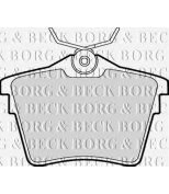 BORG & BECK - BBP1899 - Колодки тормозные (BBP1899)