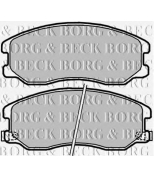BORG & BECK - BBP2040 - Колодки тормозные (BBP2040)