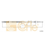 COFLE - 115923 - Трос стояночного тормоза прав задн OPEL VECTRA 1.4-1.6-1.8-1.7D 90-
