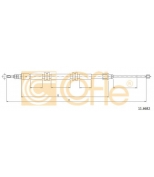 COFLE - 116682 - Трос стояночного тормоза RENAULT: KANGOO(II)all 1760/920 mm