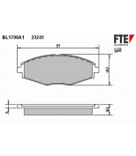 FTE - BL1706A1 - Колодки тормозные передние к-кт DAEWOO MATIZ KLYA 98> 13