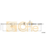 COFLE - 109448 - Трос стояночного тормоза MB:E-CLASSE 09- 743/602 mm