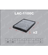 LYNX - LAC1100C - Фильтр салонный угольный (комплект 2 шт.) BMW 5(E39) 95-03