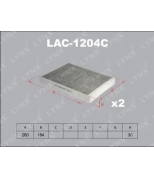 LYNX - LAC1204C - Фильтр салонный угольный (комплект 2 шт.) MERCEDES BENZ S(W221) 05