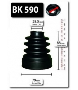 SHAFTEC - BK590 - 